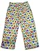Bee Posh - Girls Lucy Hedgehog Cozy Fleece Pajama Pant, White, Multi 25523