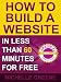 How To Build A Website (In Less Than 60 Minutes For Free!)