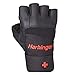 Harbinger Pro Non-Wristwrap Vented Wash & Dry Glove with Padded Leather Palm (Old Stlye)