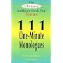 The Ultimate Audition Book for Teens: 111 One-Minute Monologues (Young Actors Series)