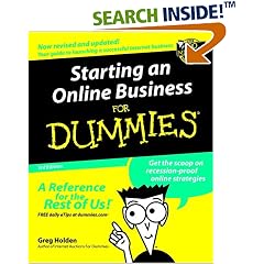 Starting an Online Business for Dummies (For Dummies (Computers))