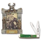 Remington Sportsman Series Green Bone Trapper and Photo Frame Set (19381)
