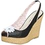 Madden Girl Women's Vyolit Espadrille,Black Paris,10 M