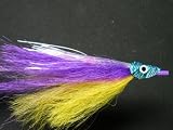 NEW FLIES Holographic, Glow in Dark & Pearlescent Floating Head Tube & Trolling Fly #163