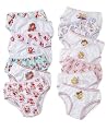 Disney Girls 7 Pack Princess and Ariel Underwear