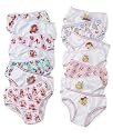 Disney Girls 7 Pack Princess and Ariel Underwear