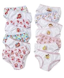 Disney Girls 7 Pack Princess and Ariel Underwear