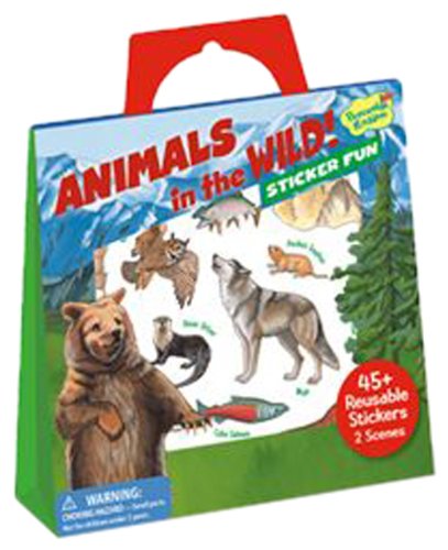 Peaceable Kingdom 04193 - In der Wildnis Stickerset in praktischer Tasche Preisvergleich