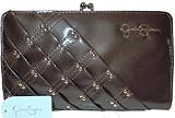 Jessica Simpson Leanna Clutch Wallet Purse Bag Bronz