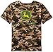John Deere Big Boys' Short Sleeve Trademark Tee Camo