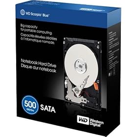 500GB Scorpio Blue Mobile Sata 5400RPM 8MB 2.5IN