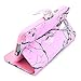 Galaxy S5 Case, Real Tree Camo Flip Wallet Credit ID Card Slot Holder Phone Case With Stand --Retail Package W Screen Protector --Pink
