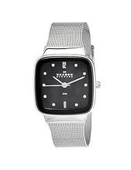 Skagen Womens 658SSB Japan Quartz Movement Watch