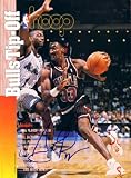 Scottie Pippen autographed 1996 Chicago Bulls program