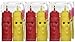 Kikkerland Blink Ketchup and Mustard Bottles