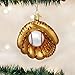 Old World Christmas Sports Collection Glass Blown Ornaments for Christmas Tree Baseball Mitt