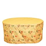 Design Expressions - 84-Inch Long Oval/Rectangular Table Cover with 28-Inch Drop (P5A19FA3)