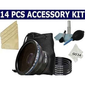 14 Pcs Kit for NIKON D90 D3000 D5000 18-55MM PENTAX K-X 18-55MM SONY A330 A390 18-55MM(with the... by Zeikos