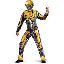 Transformers Bumblebee Movie Deluxe Adult Costume Adult (X-Large (42-46))