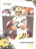 Aaron Rodgers - Green Bay Packers - 2010 Score Football Card - NFL Trading Card in Screwdown Case