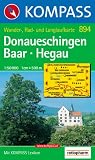 Donaueschingen, Baar, Hegau: 1:50.000