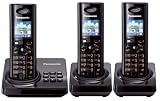Panasonic KX-TG8223EB Triple - Digital Cordless Phone with Answering Machine
