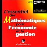 Revue Gualino  / L'essentiel des mathématiques pour l'économie et la gestion