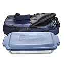 Anchor Hocking Oven Basics 6 Piece Bake N Take Set, Crystal Clear Bakeware