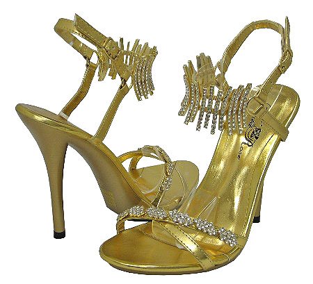 Wild Rose Moxie 48 Gold (Gold Metallic) Women Sandal