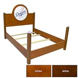 Sports Furniture Los Angeles Dodgers Full Bed (Maple)