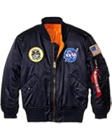 Alpha Industries Big Boys' Nasa MA-1 Bomber Jacket