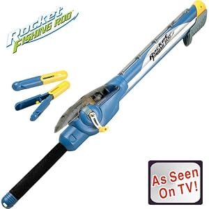 FogoSports RocketRod - the AS SEEN ON TV Kids Rocket Fishing Rod that SHOOTS!