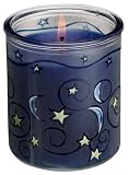 Renuzit 23400-03134-03 Mystical Serenity Glass Candle, 6.5Ounces