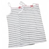 Stock provenant des magasin: gilet sous-vêtement en 100% coton pour fille