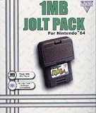 Fire International 1 MB Black Jolt Pack - Memory Card and Rumble Pack (N64)