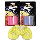 Original Plastic Slinky Jr. Assorted Colors - Sold as Single Item.
