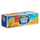 Stoned Wheat Thins, Low Sodium, 10.6-Ounce Boxes (Pack of 12)