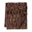 Home Faux Fur Throw - Brown (50x60")