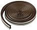 M-D Building Products 43848 All-Climate Thermalblend Weatherseal - Wave Profile, 17 Feet, Brown