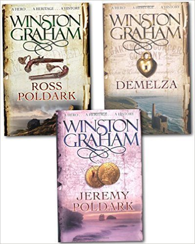 Winston Graham Polddark Collection 3 Books Set Ross Poldark, Demelza, Jeremy Poldark, by Winston Graham