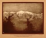 1911 Print California San Antonio Peak Sierra Madre - Original Sepia Print