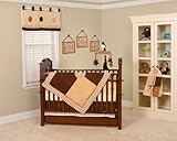 Pam Grace Creations 10 Piece Crib Set, Cappuccino