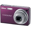 Nikon Coolpix S550 Digital Camera, 10.0 Megapixel - Magenta - Refurbished by Nikon U.S.A.