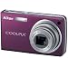 Nikon Coolpix S550 Digital Camera, 10.0 Megapixel - Magenta - Refurbished by Nikon U.S.A.
