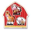 Melissa & Doug Barnyard Animals Knob Puzzle