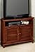 Savannah Louvered-door Corner Tv/vcr Cabinet