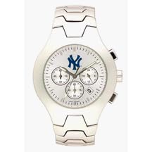 New York Yankees Mens MLB Hall of Fame Chronograph Watch (Bracelet)