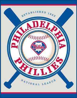 Buy Philadelphia Phillies MLB Double Header Beach Towel by Biederlack