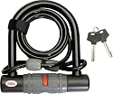 Bell Forza Mini U-Lock with 5-Feet x 8mm KEVLAR Cable