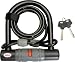 Bell Forza Mini U-Lock with 5-Feet x 8mm KEVLAR Cable